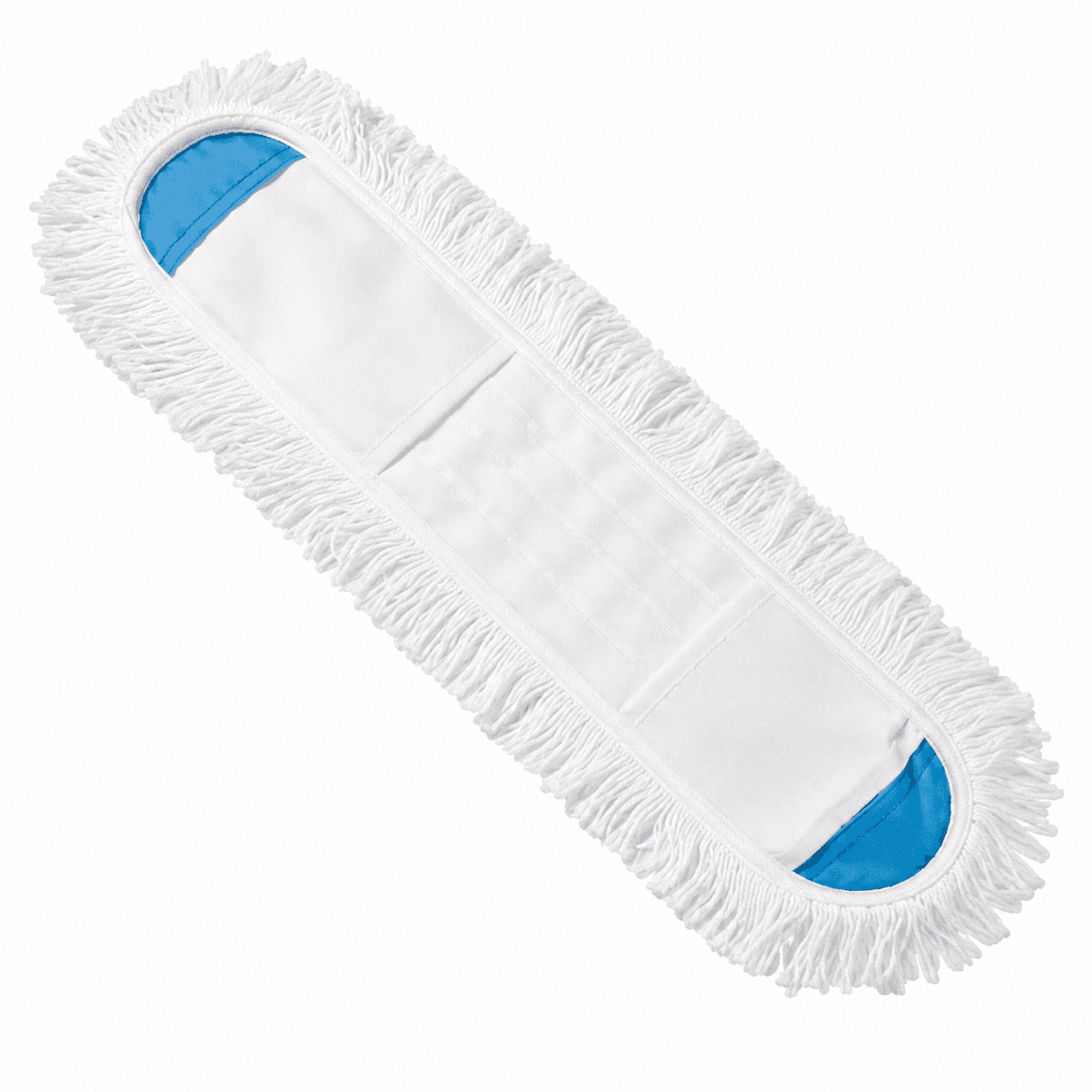 Cut-End Cotton Dust Mop Refill — Slip-On Pocket